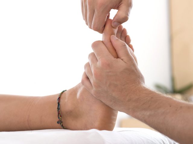 Fußreflexzonenmassage